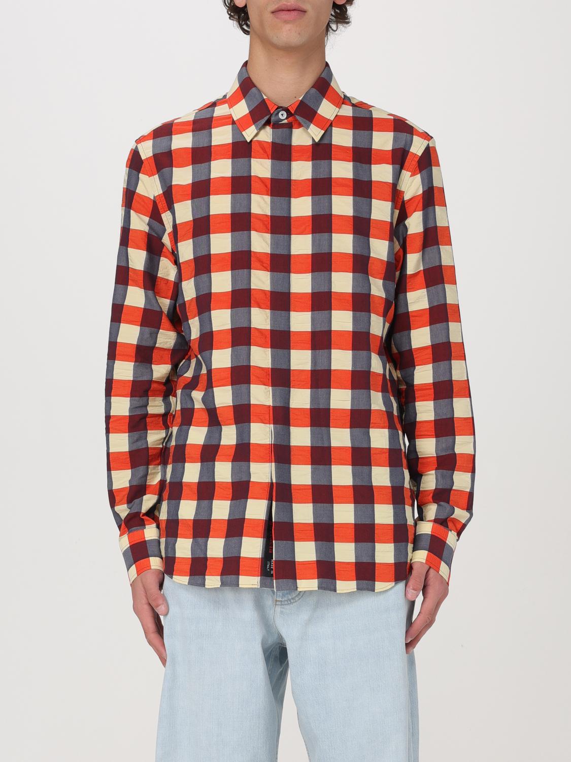 Bottega Veneta Shirt Men Yellow BOTTEGA VENETA