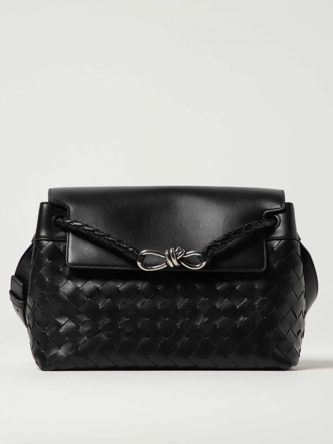 Bottega Veneta Shoulder Bag Men Black BOTTEGA VENETA