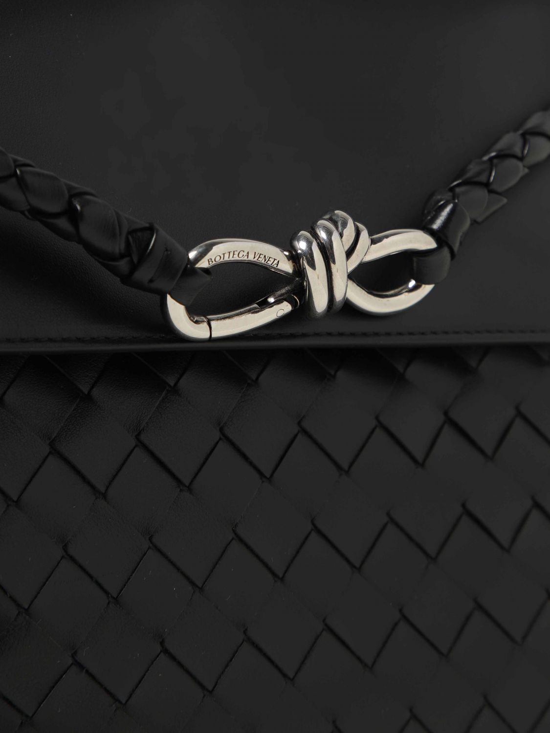 Bottega Veneta Shoulder Bag Men Black BOTTEGA VENETA
