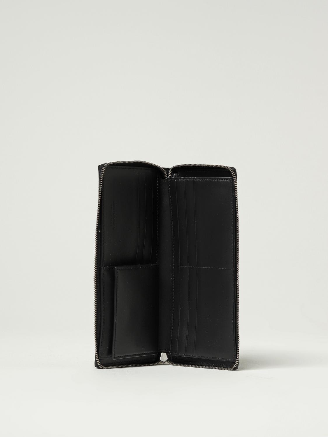 Bottega Veneta Wallet Men Black BOTTEGA VENETA