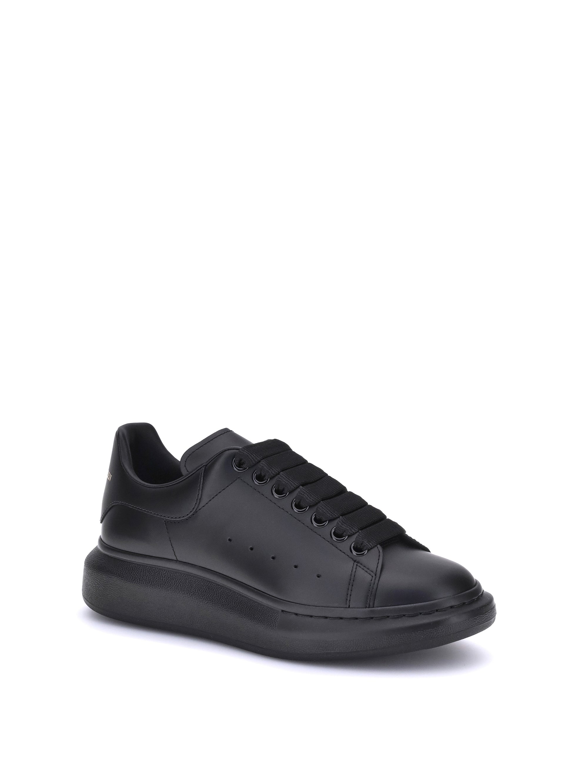Alexander Mcqueen Men Leather Sneakers ALEXANDER MCQUEEN