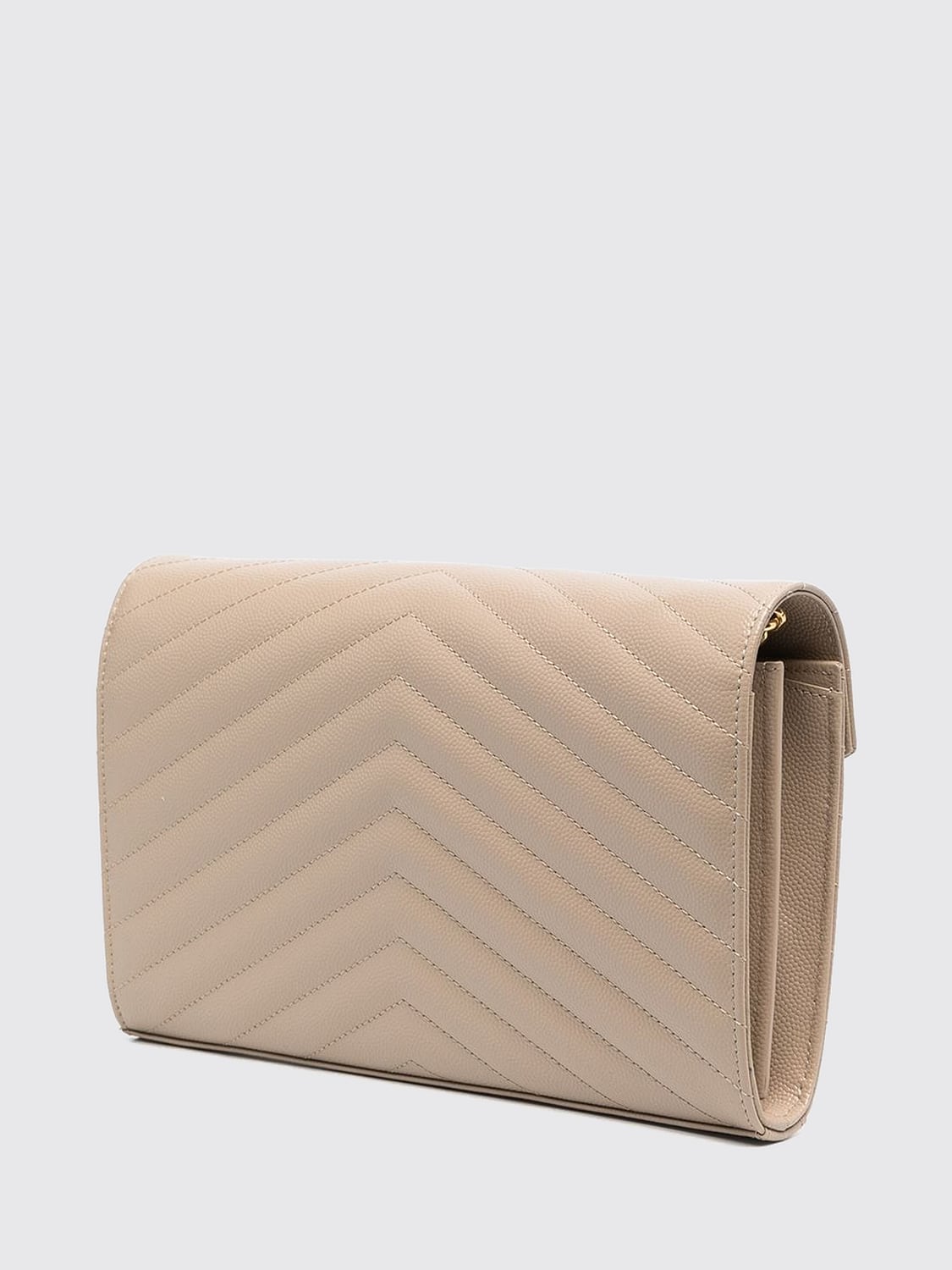 Saint Laurent Women Saint Laurent Cassandre Bag In Chevron Quilted Grain De Poudre SAINT LAURENT