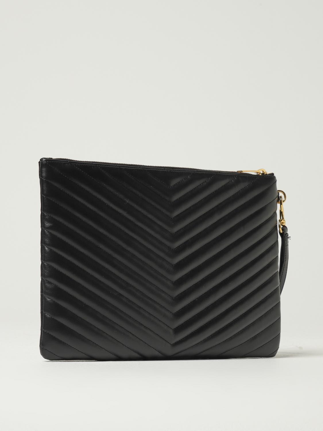 Saint Laurent Clutch Woman Black SAINT LAURENT