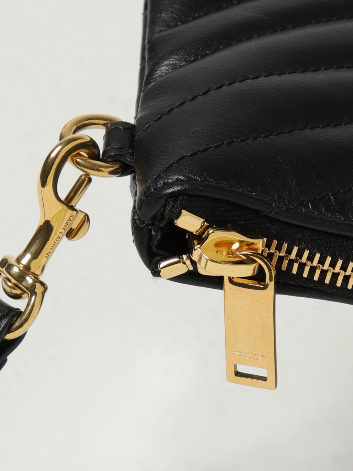 Saint Laurent Clutch Woman Black SAINT LAURENT