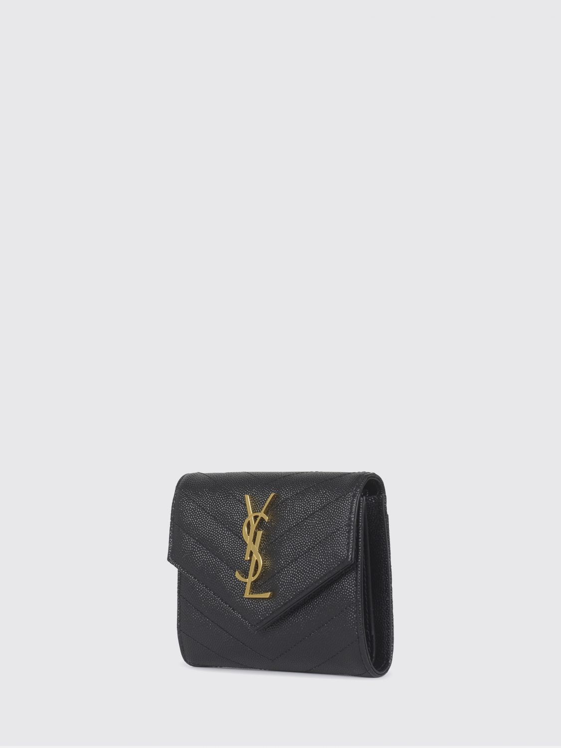 Saint Laurent Wallet Woman Black SAINT LAURENT