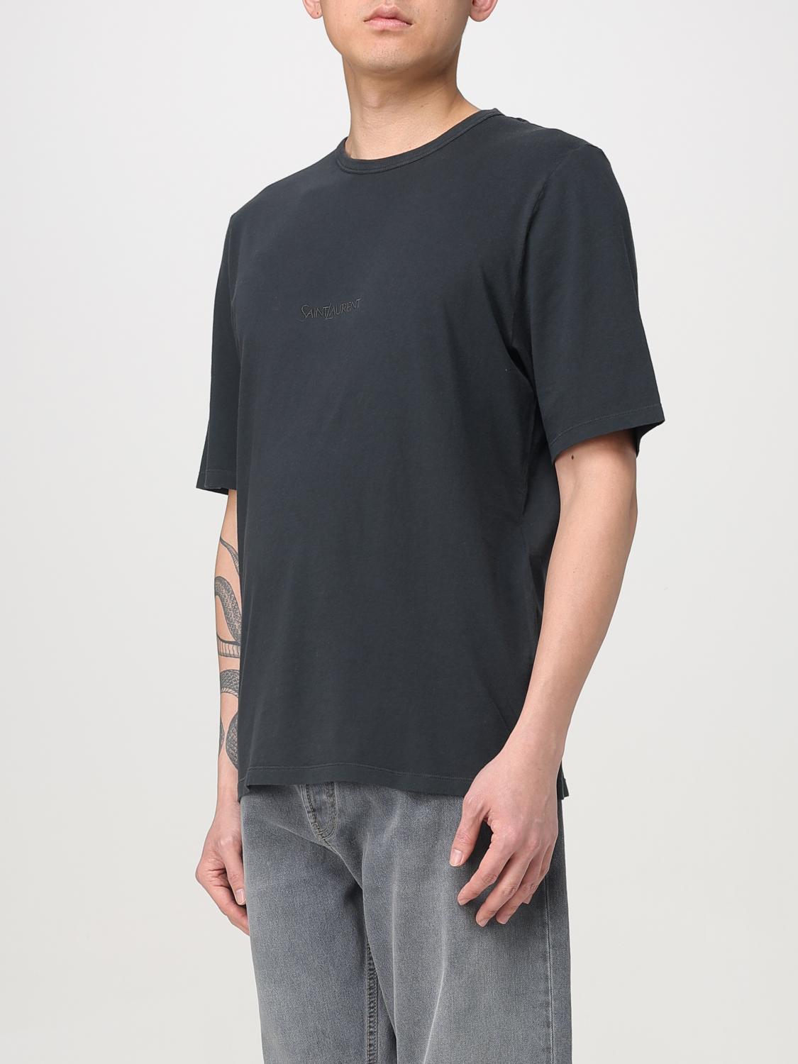 Saint Laurent T-Shirt Men Black SAINT LAURENT