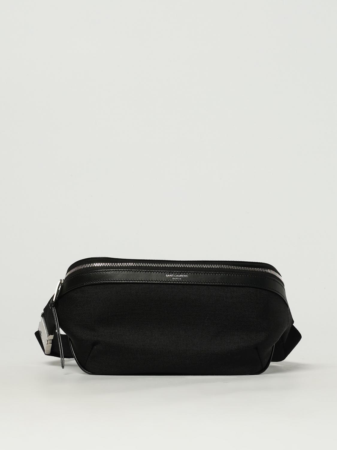 Saint Laurent Belt Bag Men Black SAINT LAURENT