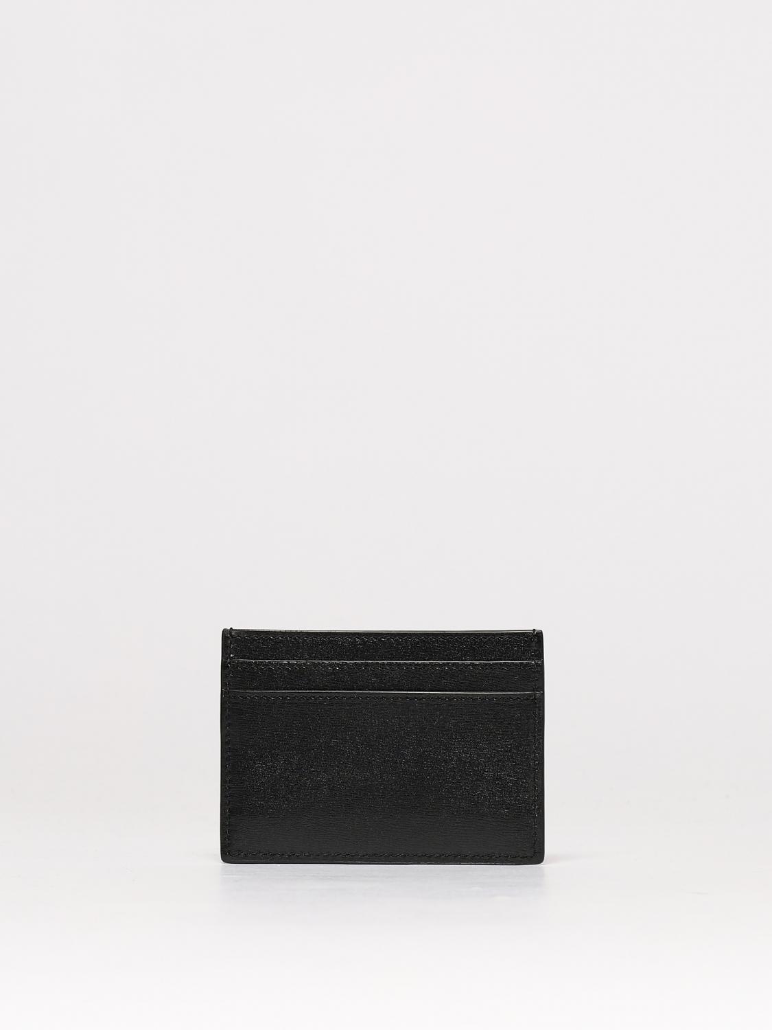 Saint Laurent Wallet Men Black SAINT LAURENT