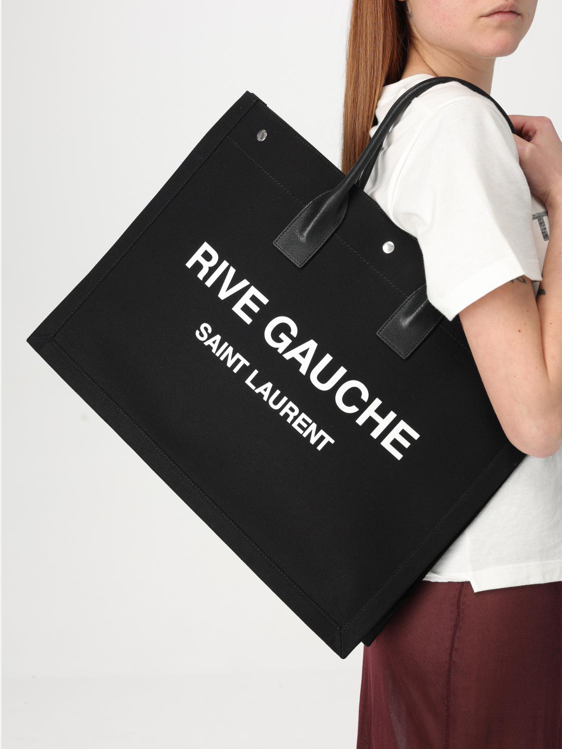 Saint Laurent Tote Bag Woman Black SAINT LAURENT