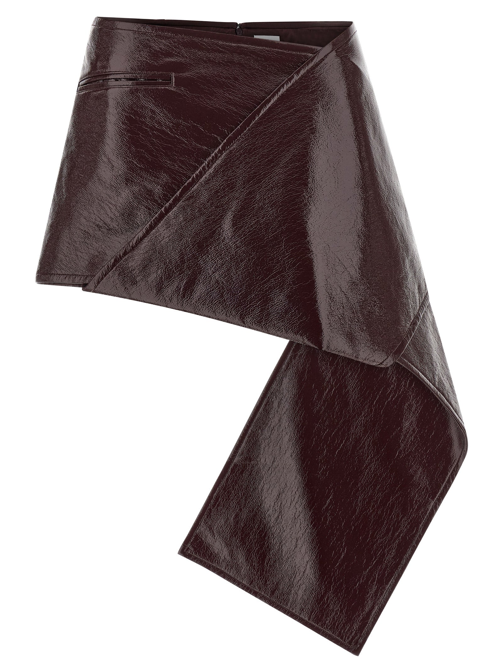 Courreges Women 'Fold Vinyl Mini' Skirt COURREGES
