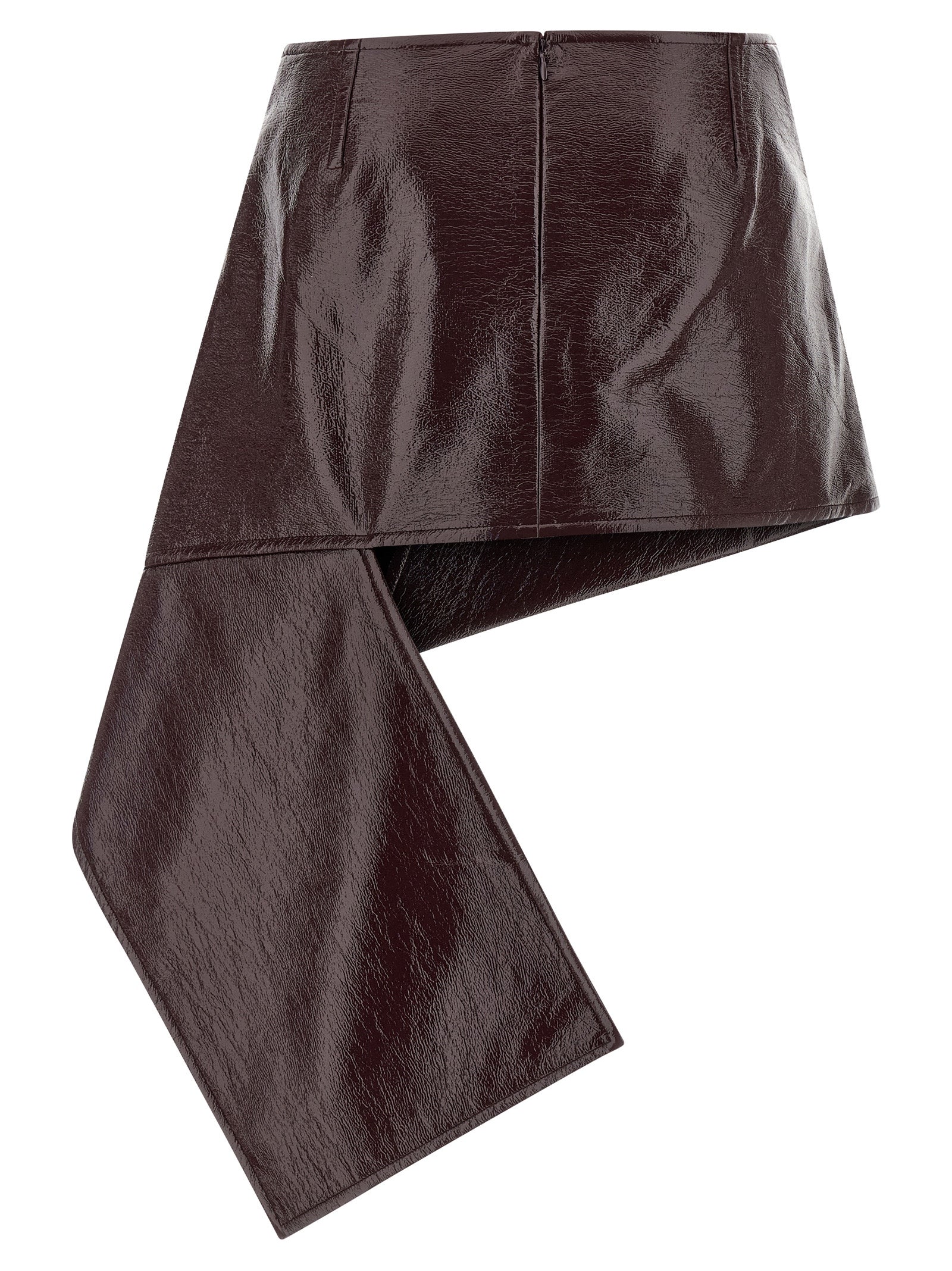 Courreges Women 'Fold Vinyl Mini' Skirt COURREGES