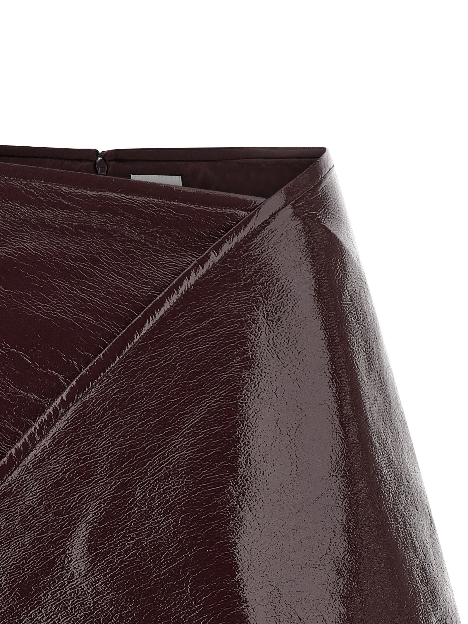 Courreges Women 'Fold Vinyl Mini' Skirt COURREGES