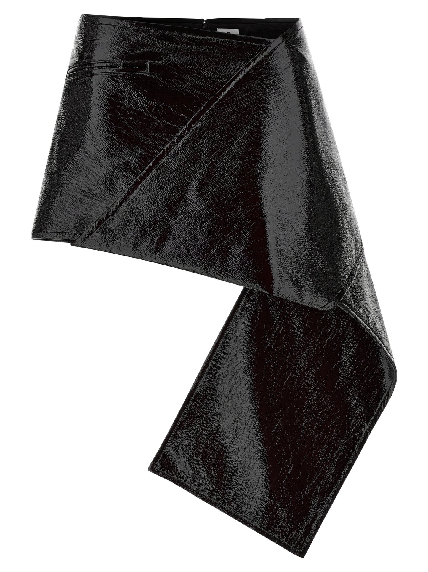 Courreges Women 'Fold Vinyl Mini' Skirt COURREGES