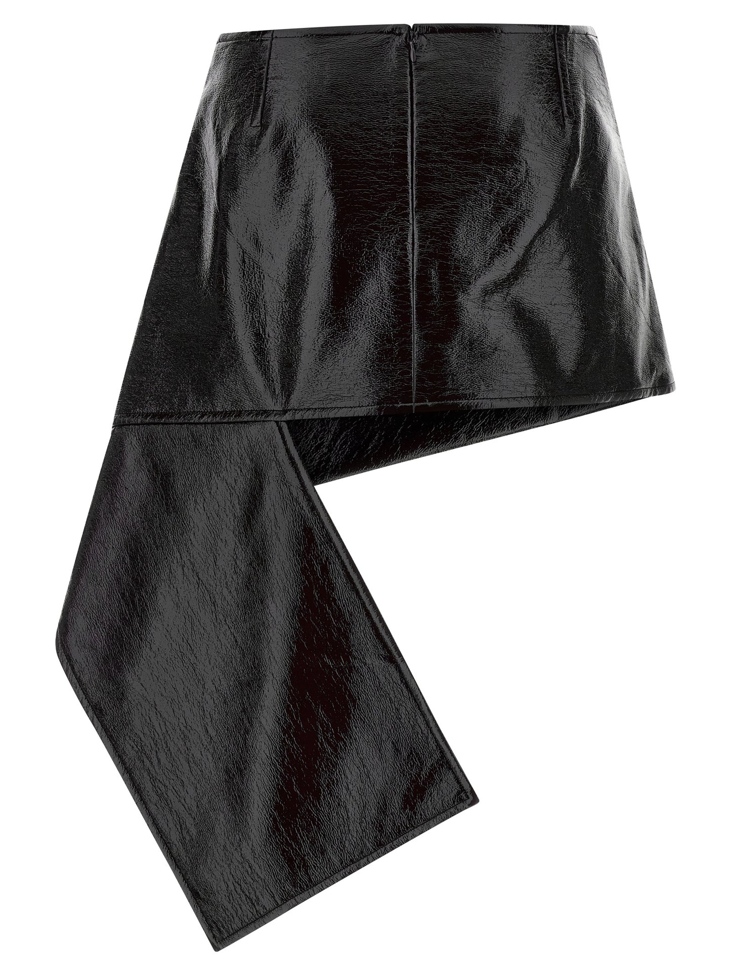 Courreges Women 'Fold Vinyl Mini' Skirt COURREGES