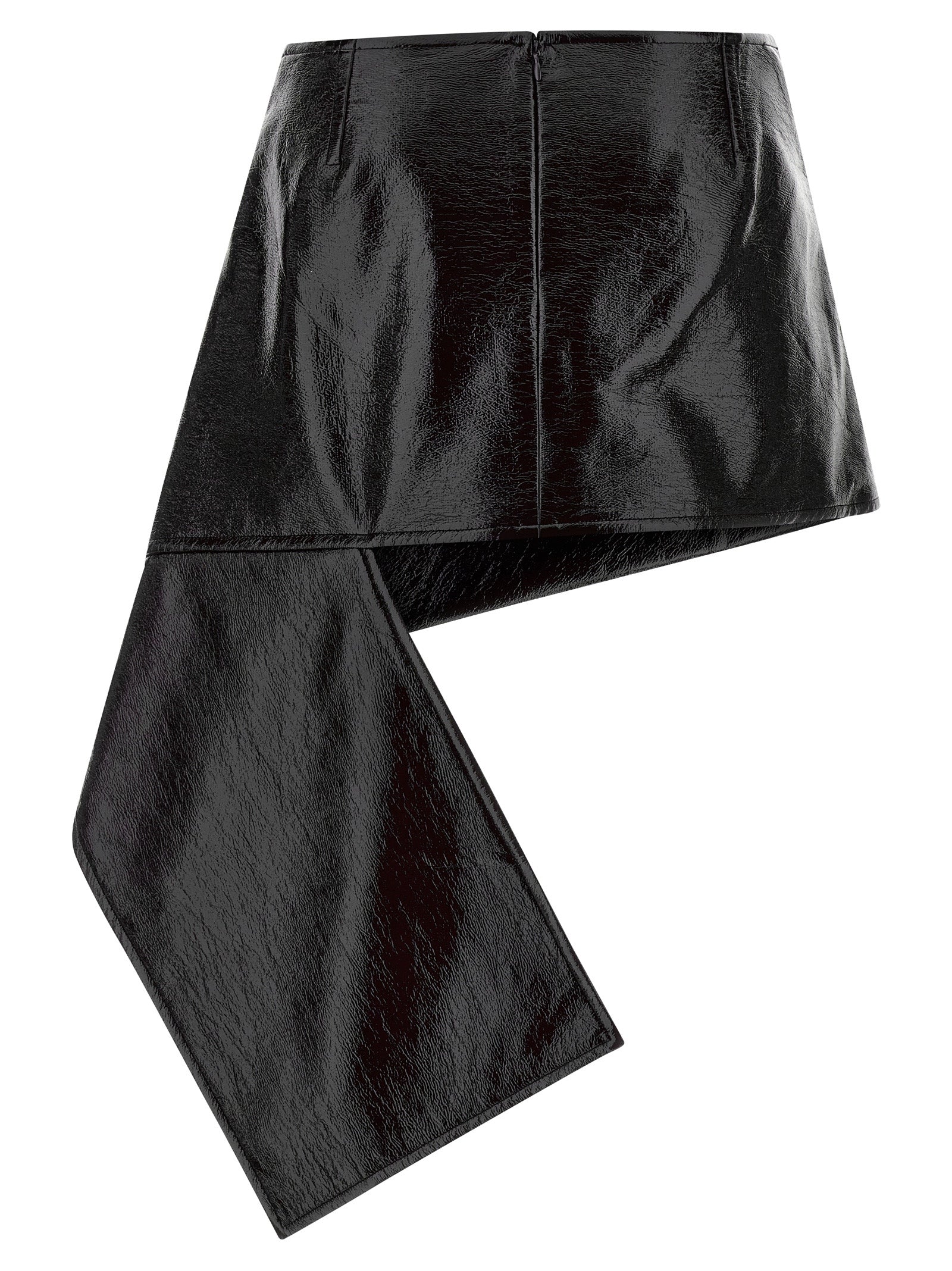 Courreges Women 'Fold Vinyl Mini' Skirt COURREGES