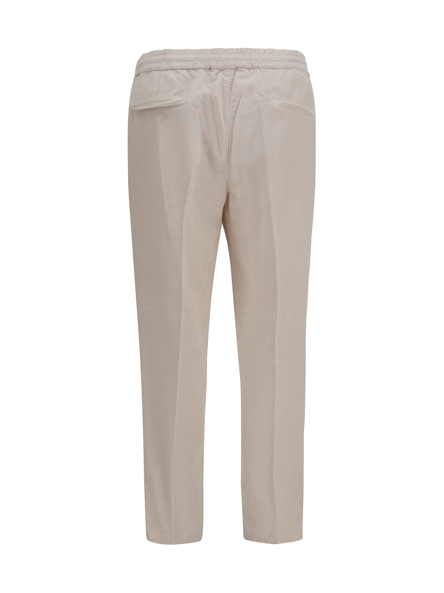 Brunello Cucinelli Men Corduroy Drawstring Pants BRUNELLO CUCINELLI
