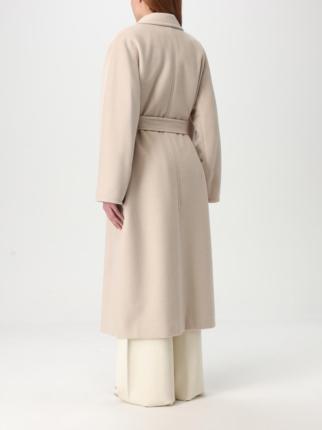 Max Mara Coat Woman Sand MAX MARA