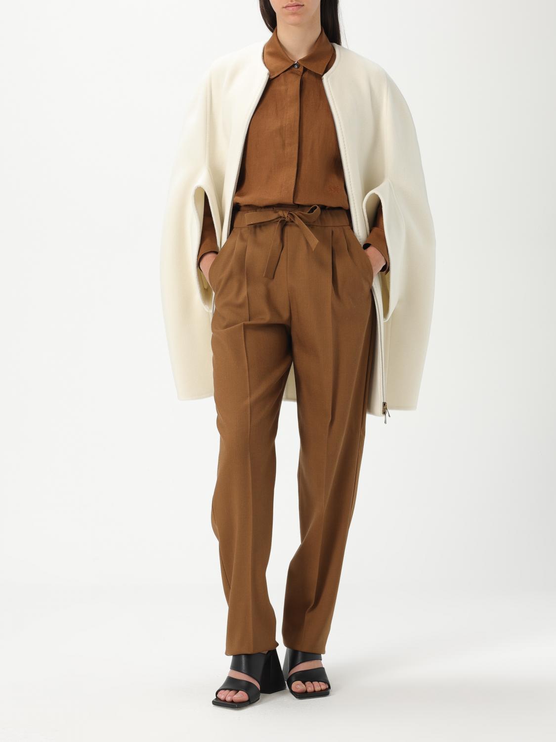 Max Mara Coat Woman White MAX MARA