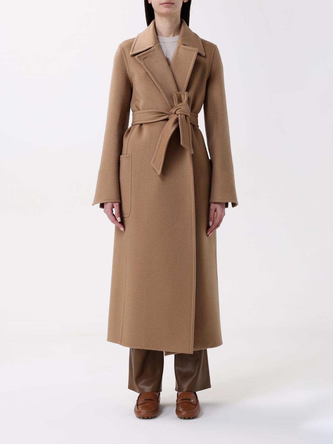 Max Mara Coat Woman Camel MAX MARA