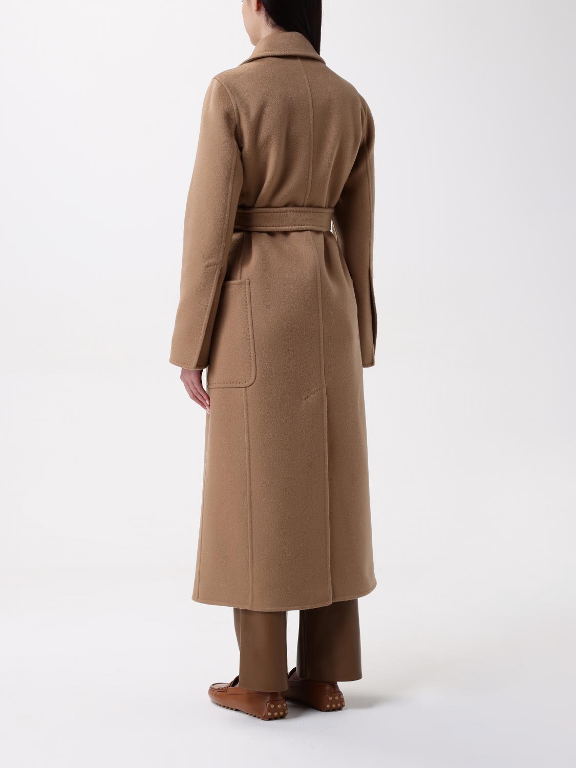 Max Mara Coat Woman Camel MAX MARA