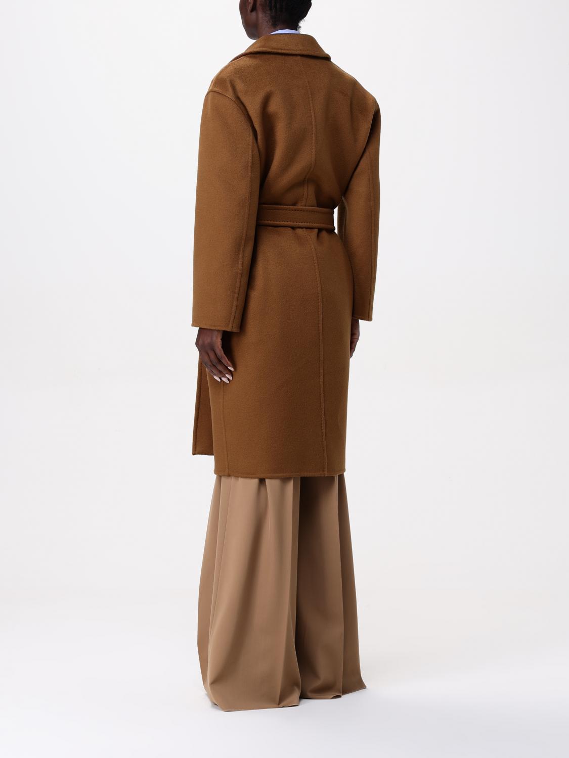 Max Mara Coat Woman Brown MAX MARA
