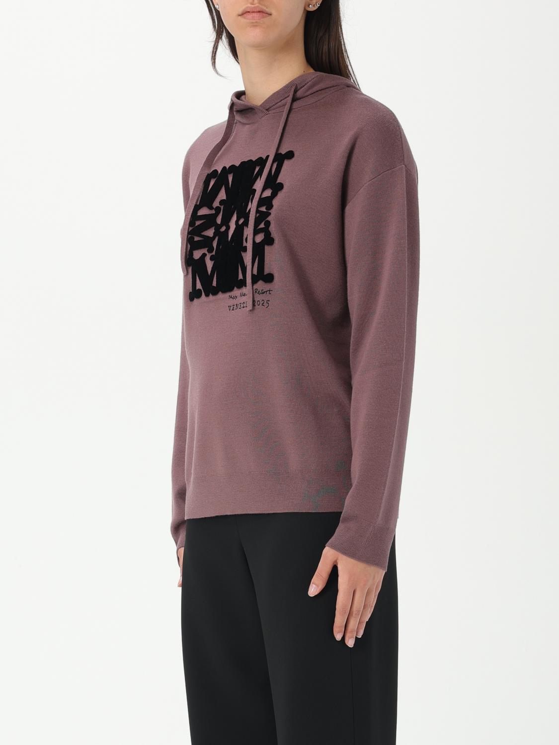 Max Mara Sweatshirt Woman Lilac MAX MARA