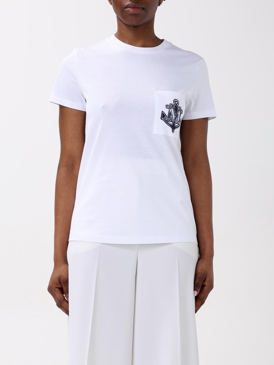 Max Mara T-Shirt Woman White MAX MARA