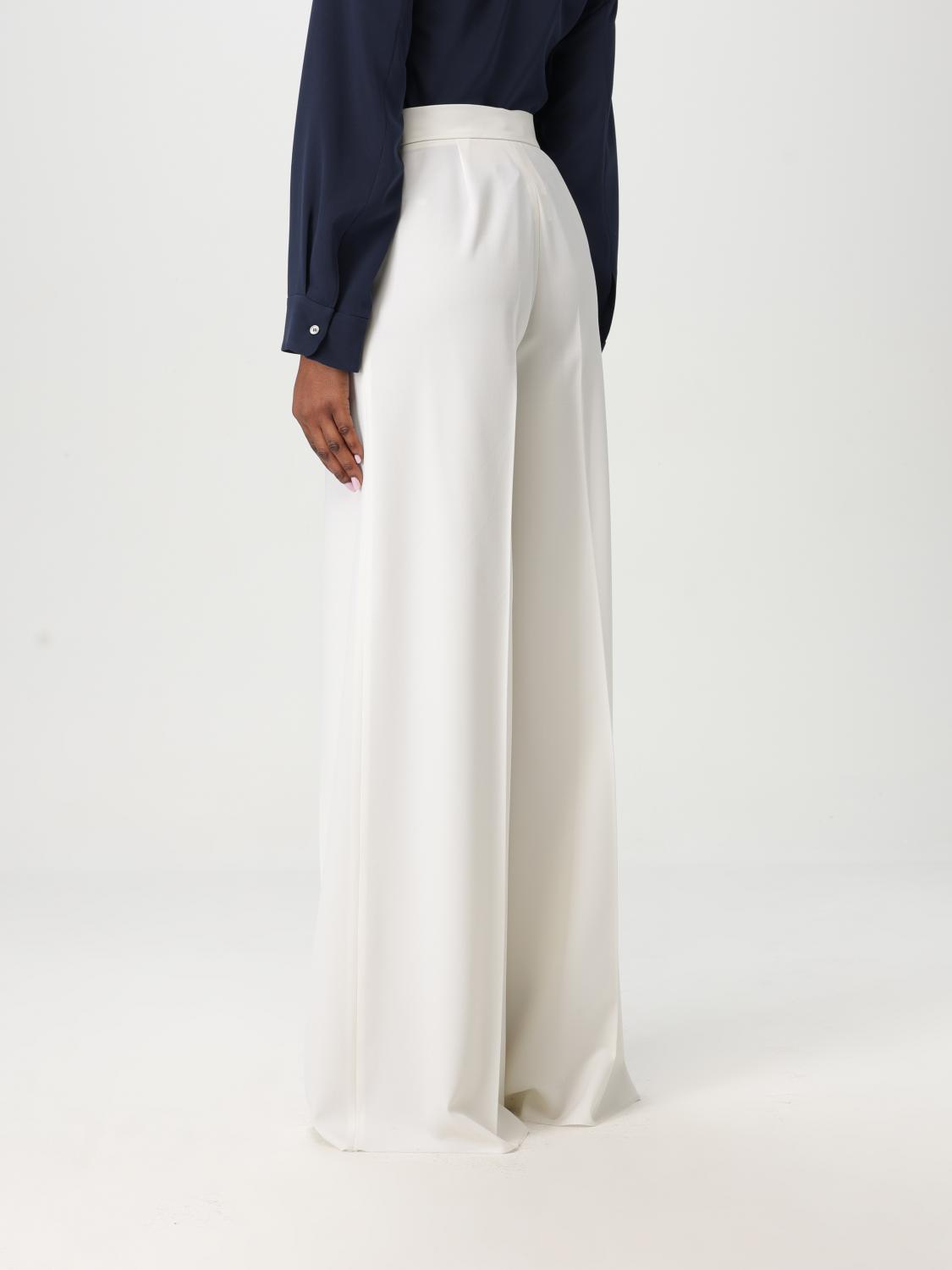 Max Mara Pants Woman White MAX MARA