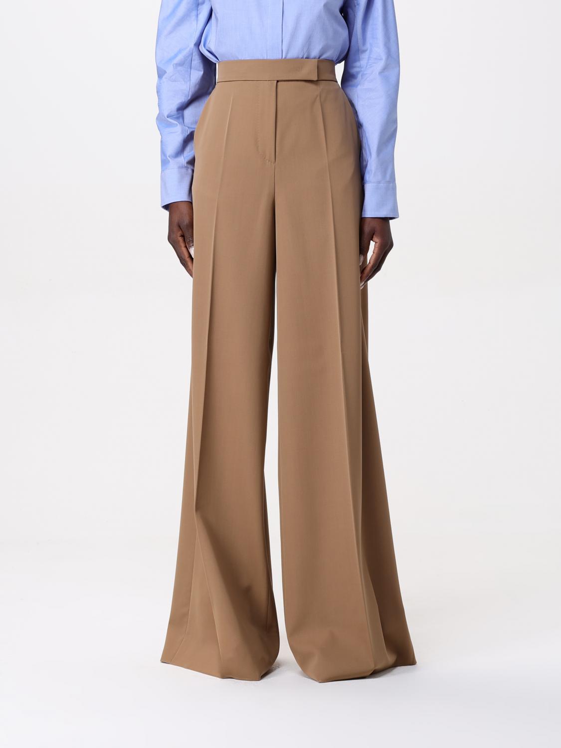 Max Mara Pants Woman Camel MAX MARA
