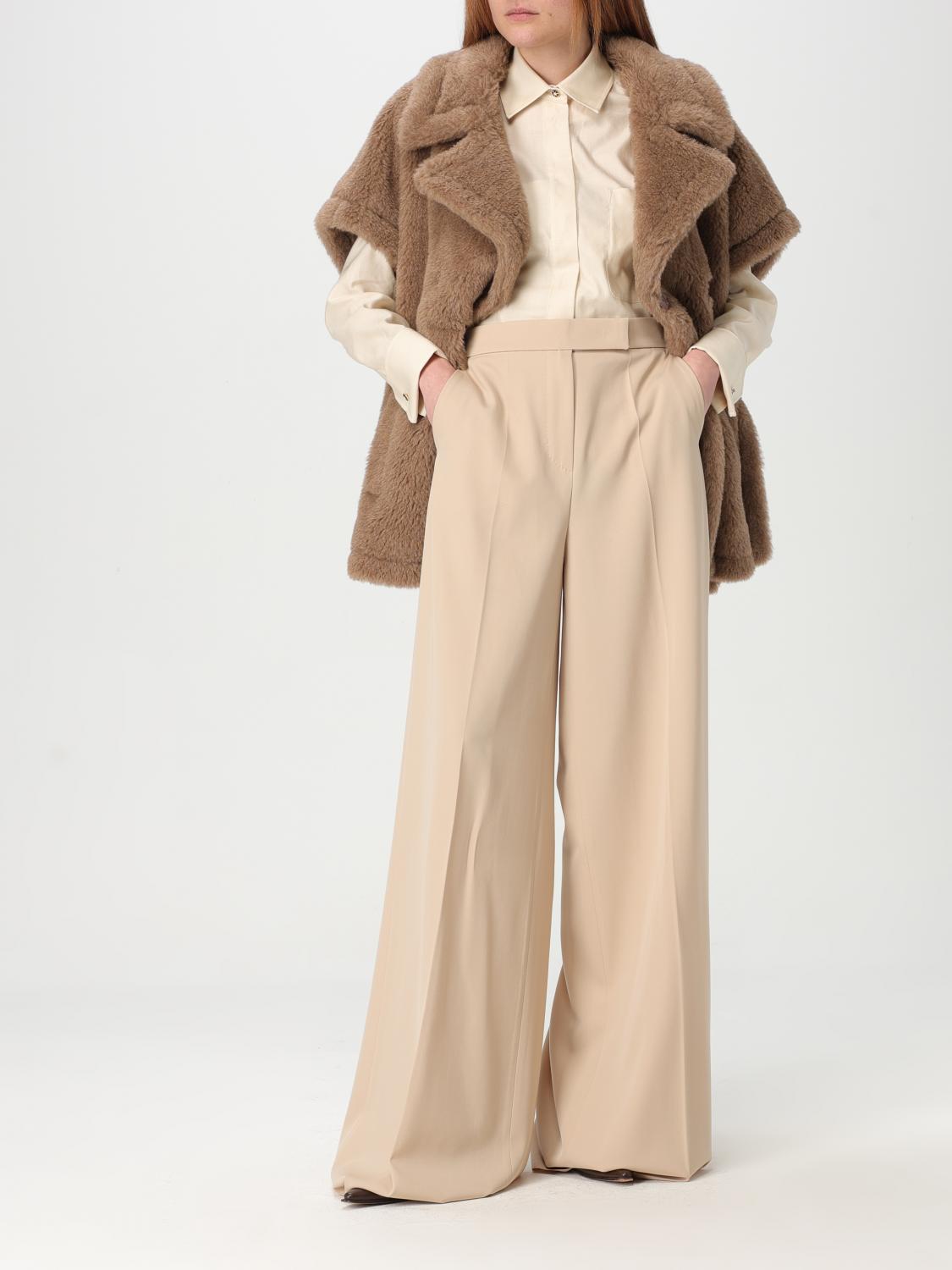 Max Mara Pants Woman White 1 MAX MARA