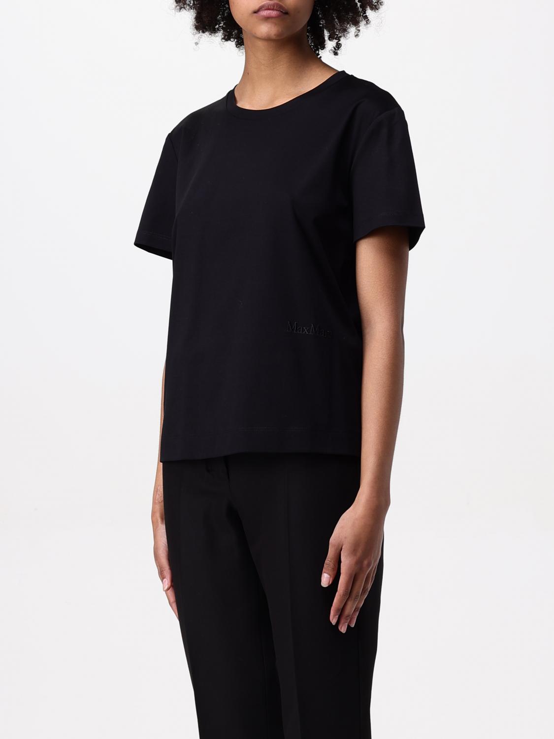 Max Mara T-Shirt Woman Black MAX MARA