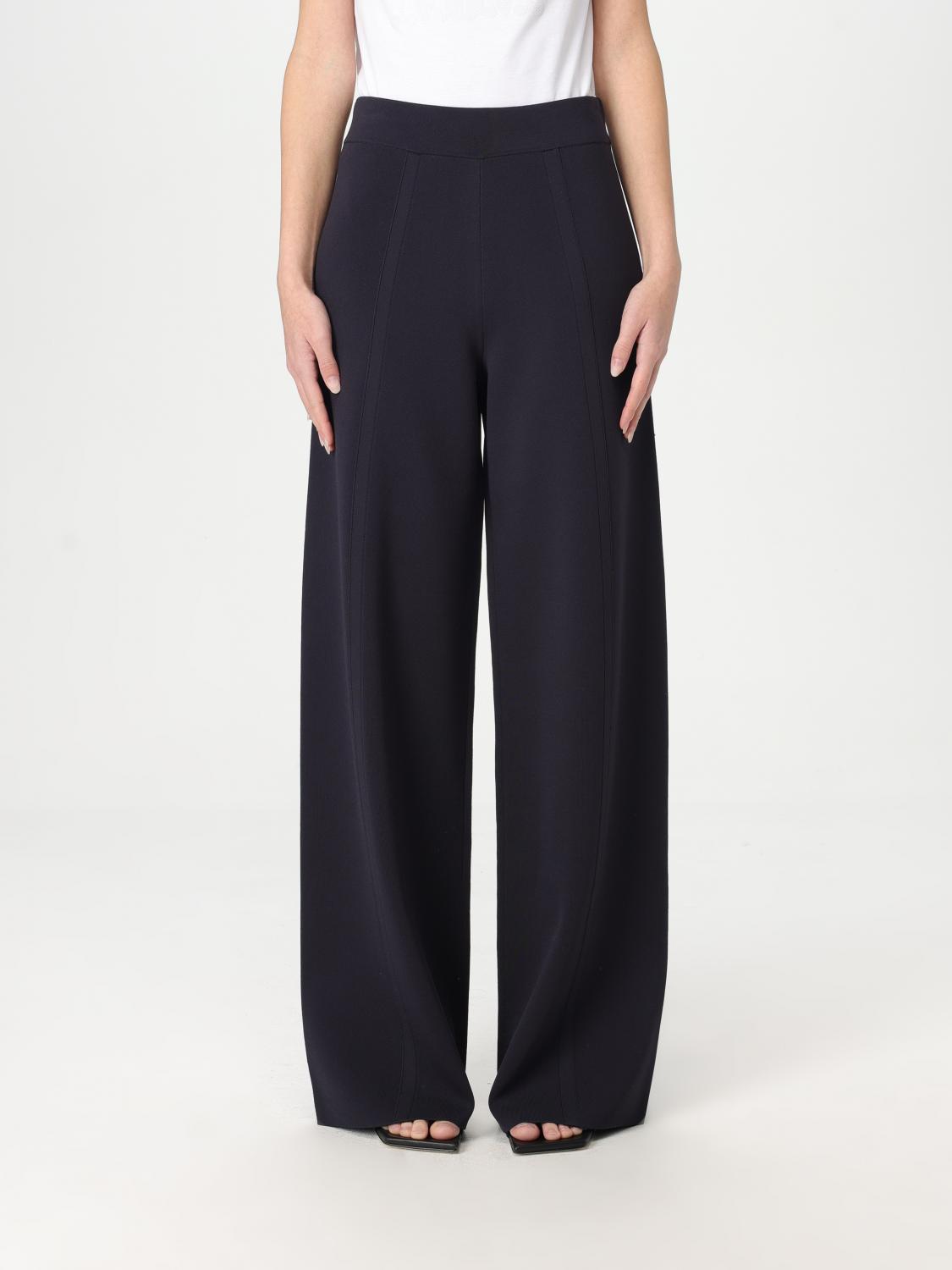Max Mara Pants Woman Navy MAX MARA