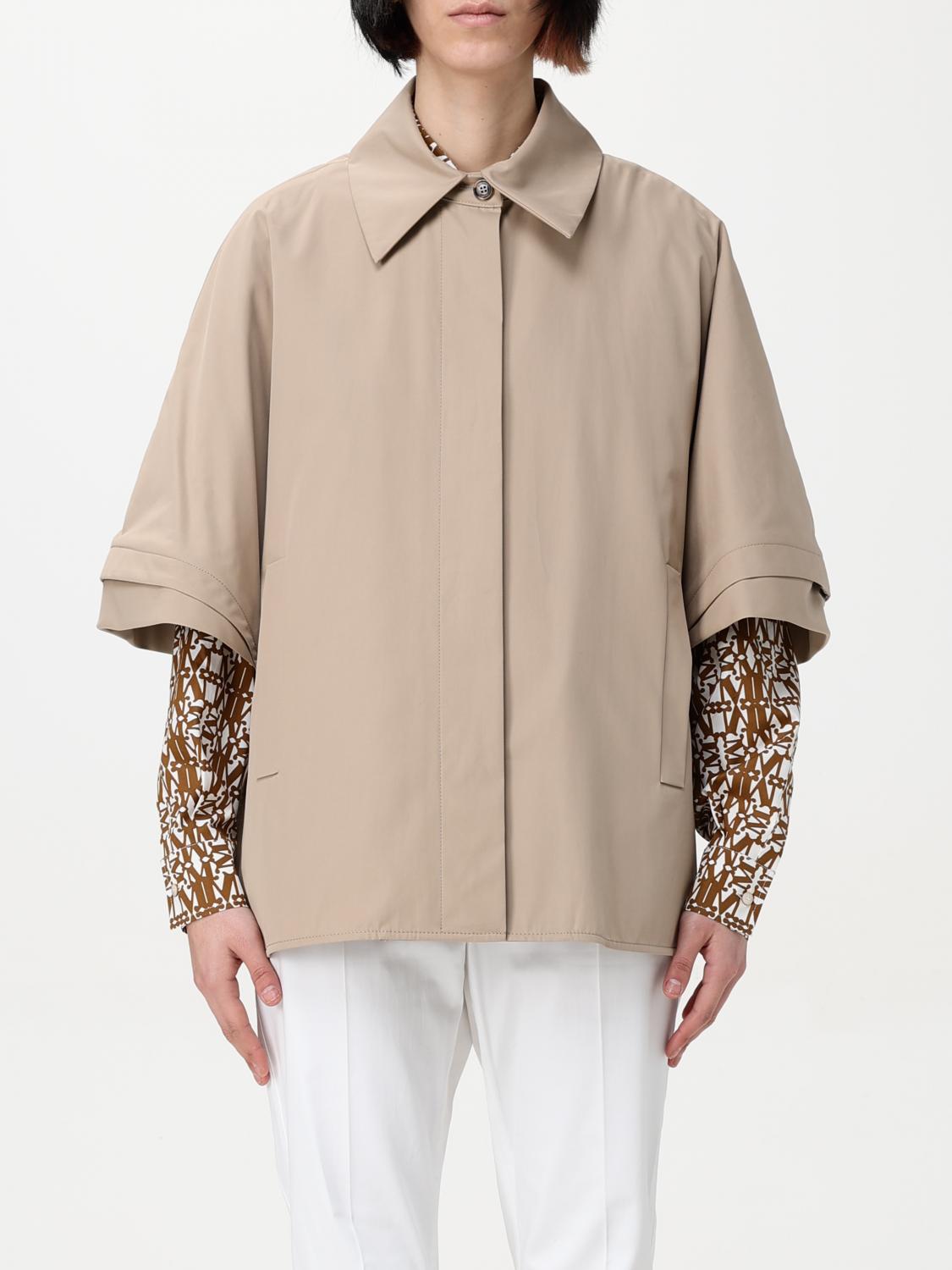 Max Mara Coat Woman Natural MAX MARA