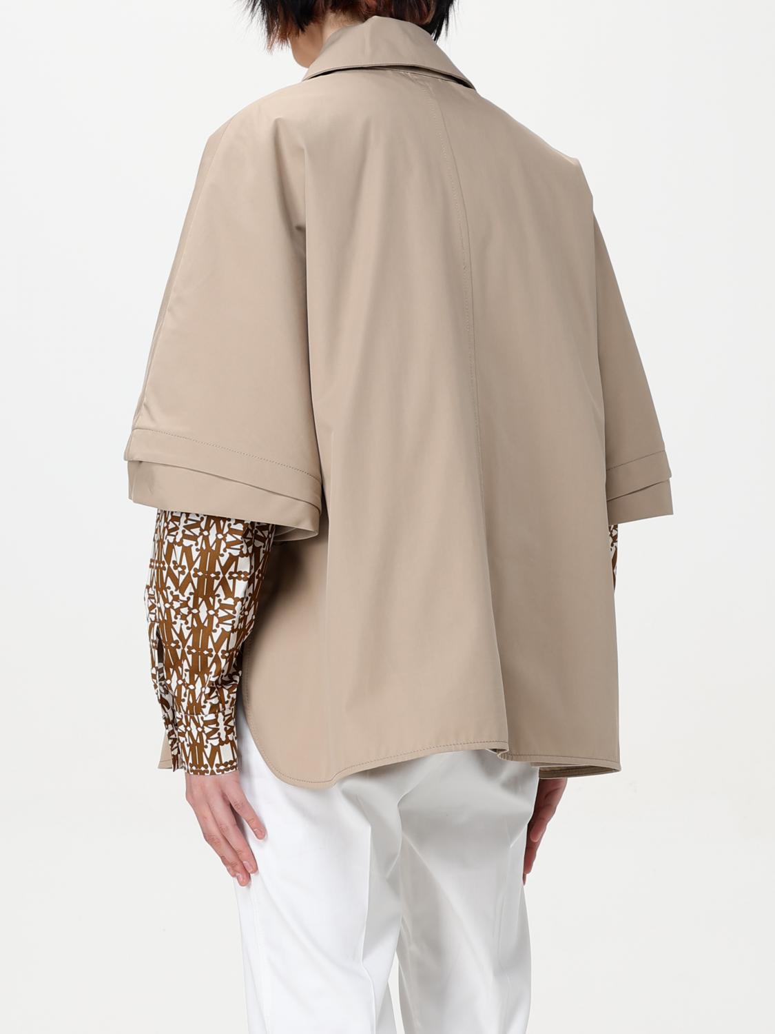 Max Mara Coat Woman Natural MAX MARA