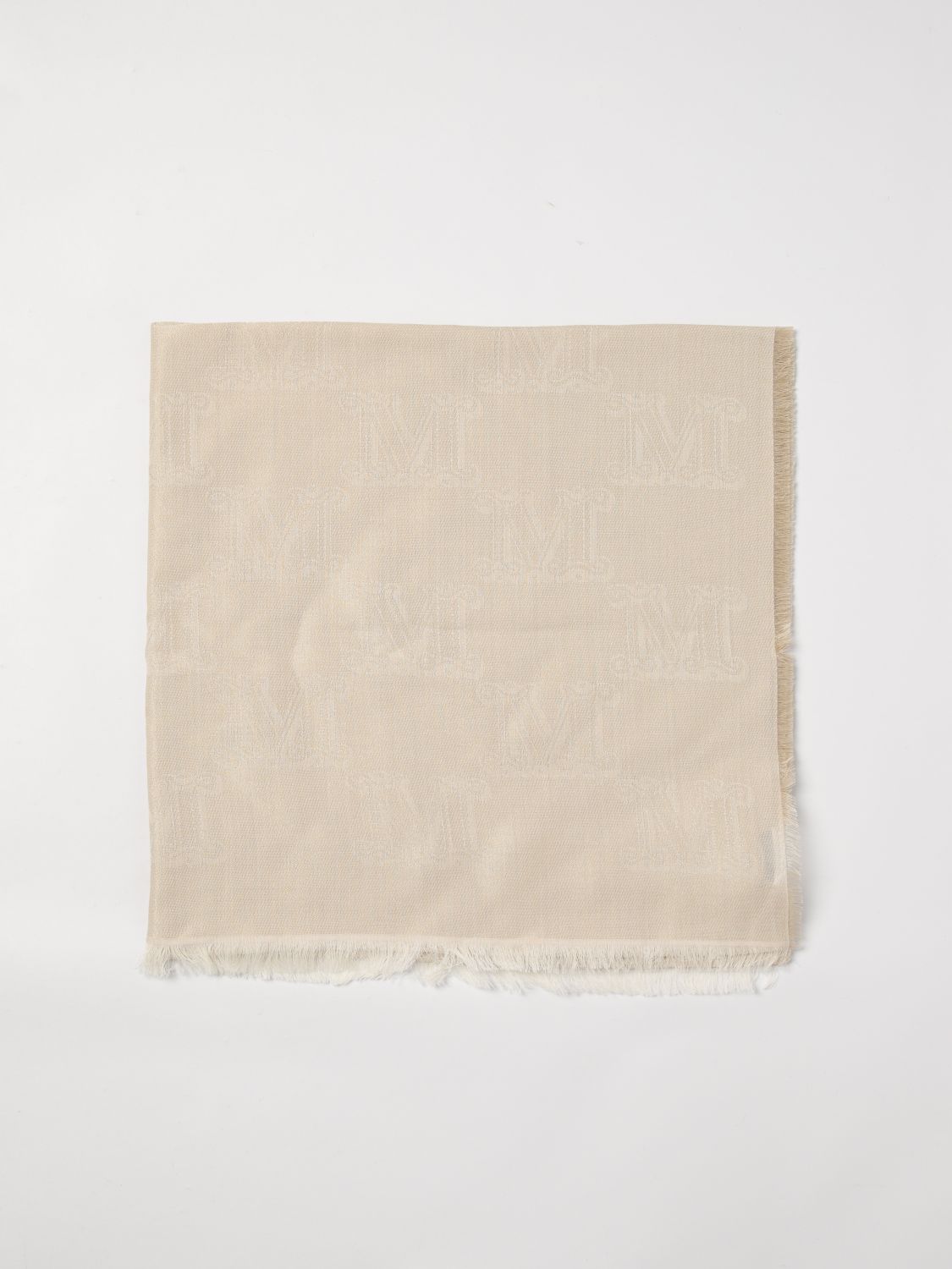 Max Mara Scarf Woman Beige MAX MARA