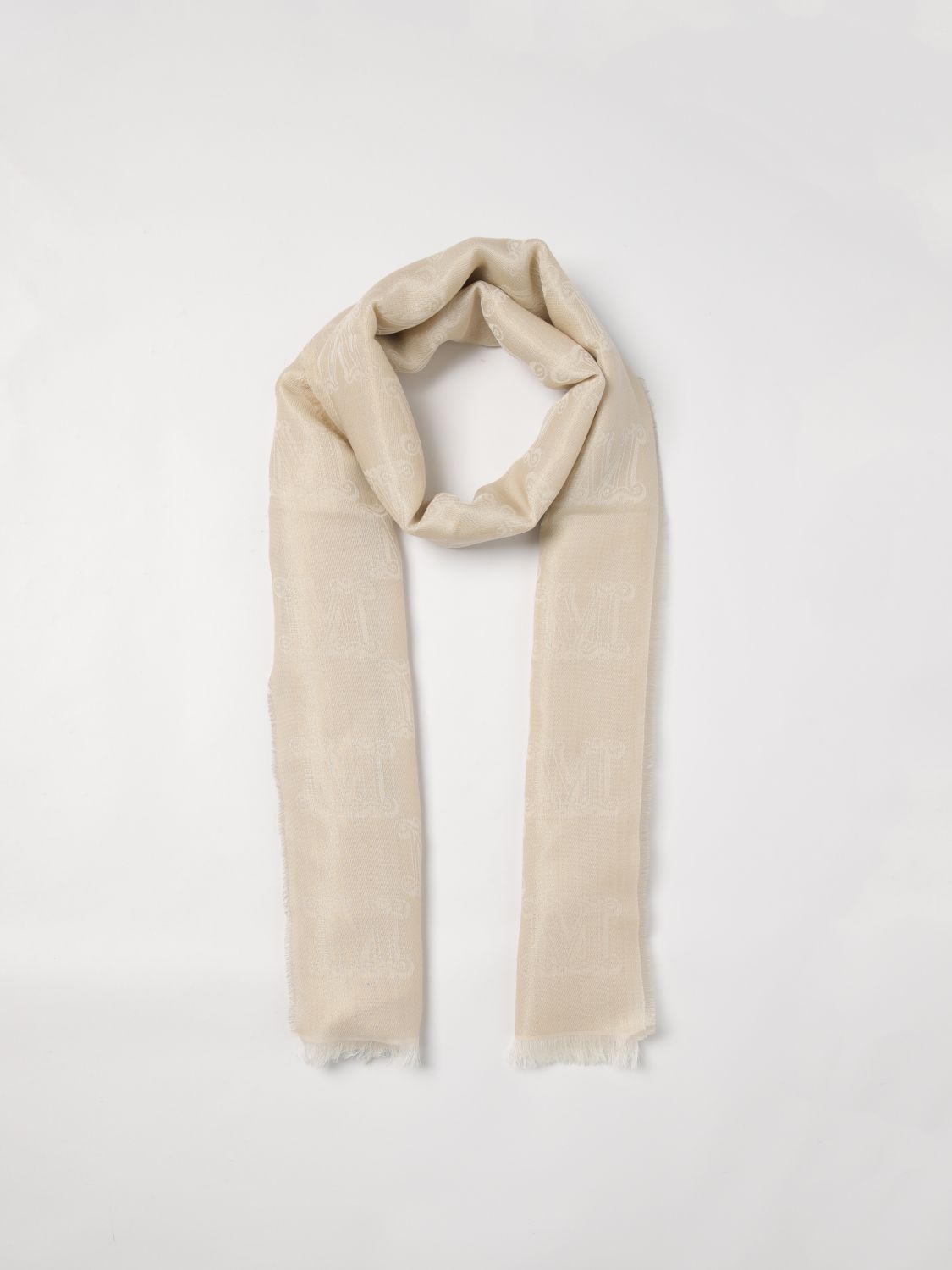 Max Mara Scarf Woman Beige MAX MARA
