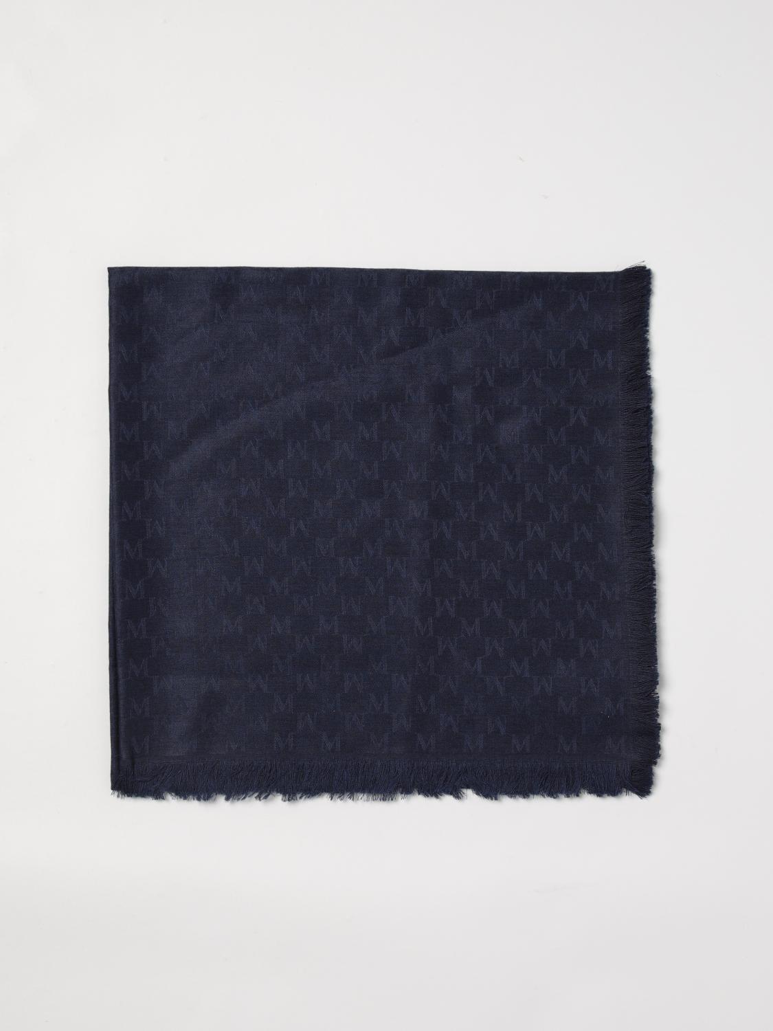 Max Mara Scarf Woman Blue MAX MARA