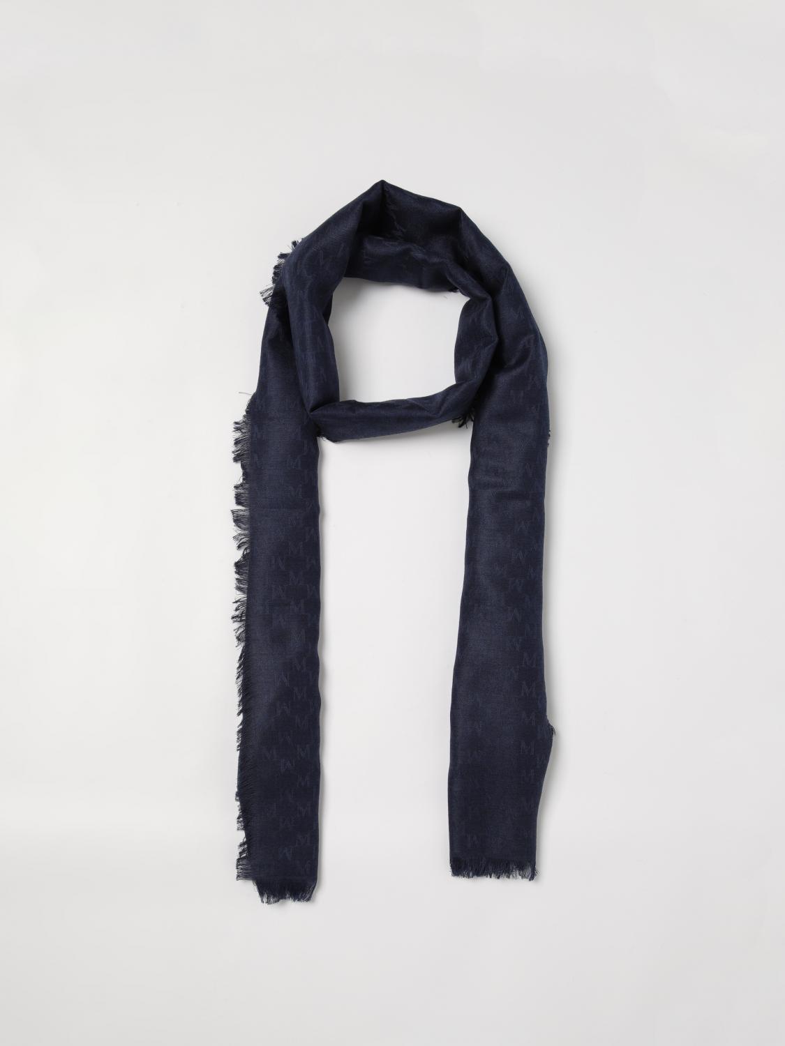 Max Mara Scarf Woman Blue MAX MARA