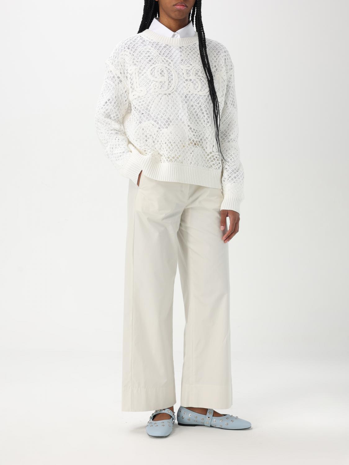 Max Mara Sweater Woman White MAX MARA