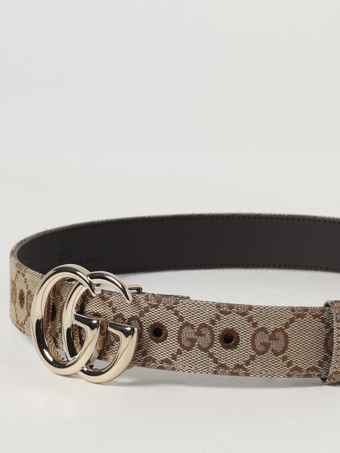 Gucci Belt Woman Beige GUCCI