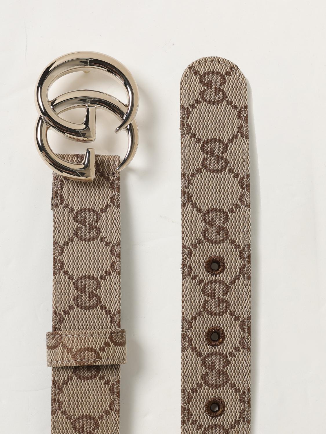 Gucci Belt Woman Beige GUCCI