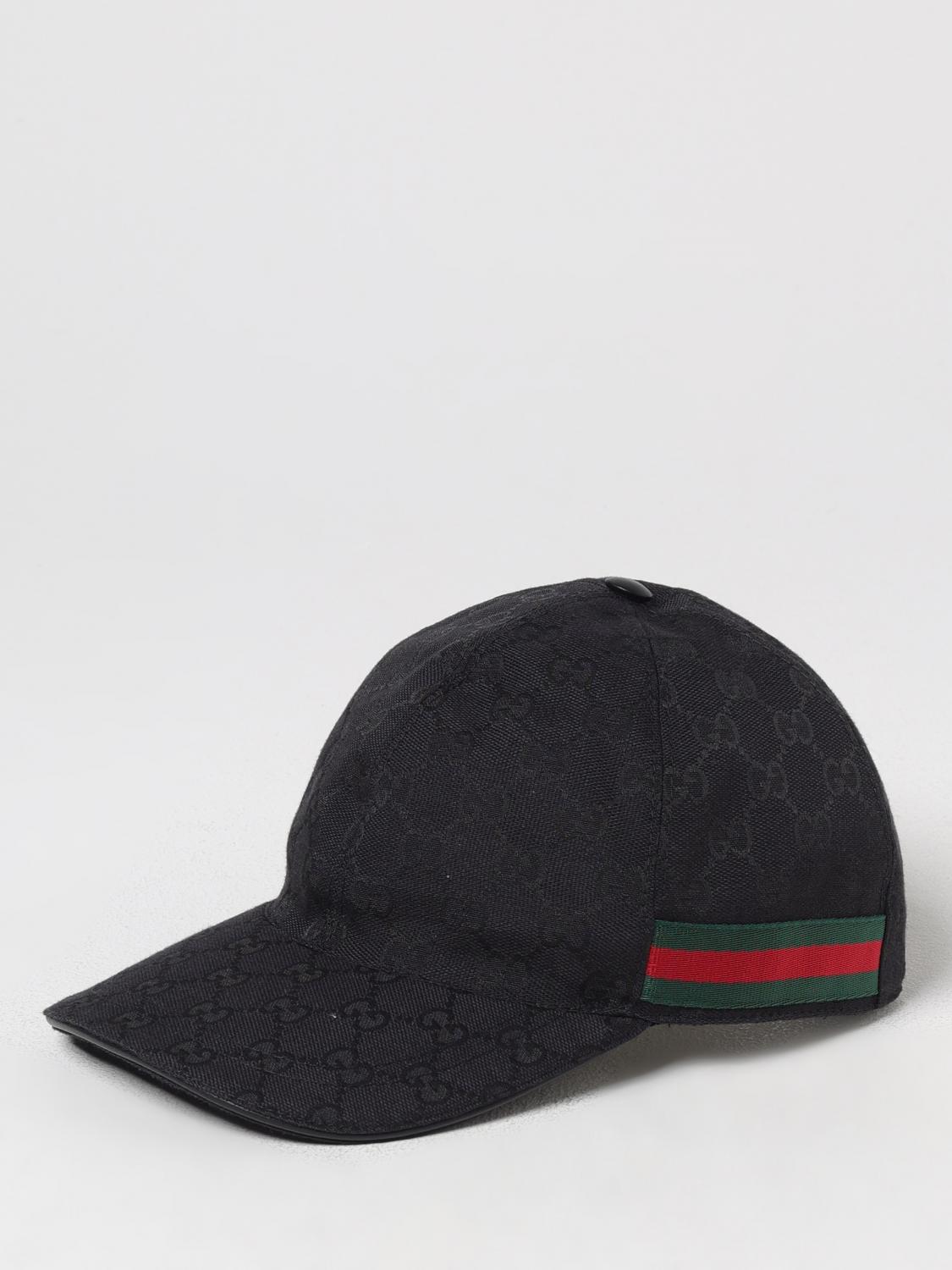 Gucci Hat Men Black GUCCI