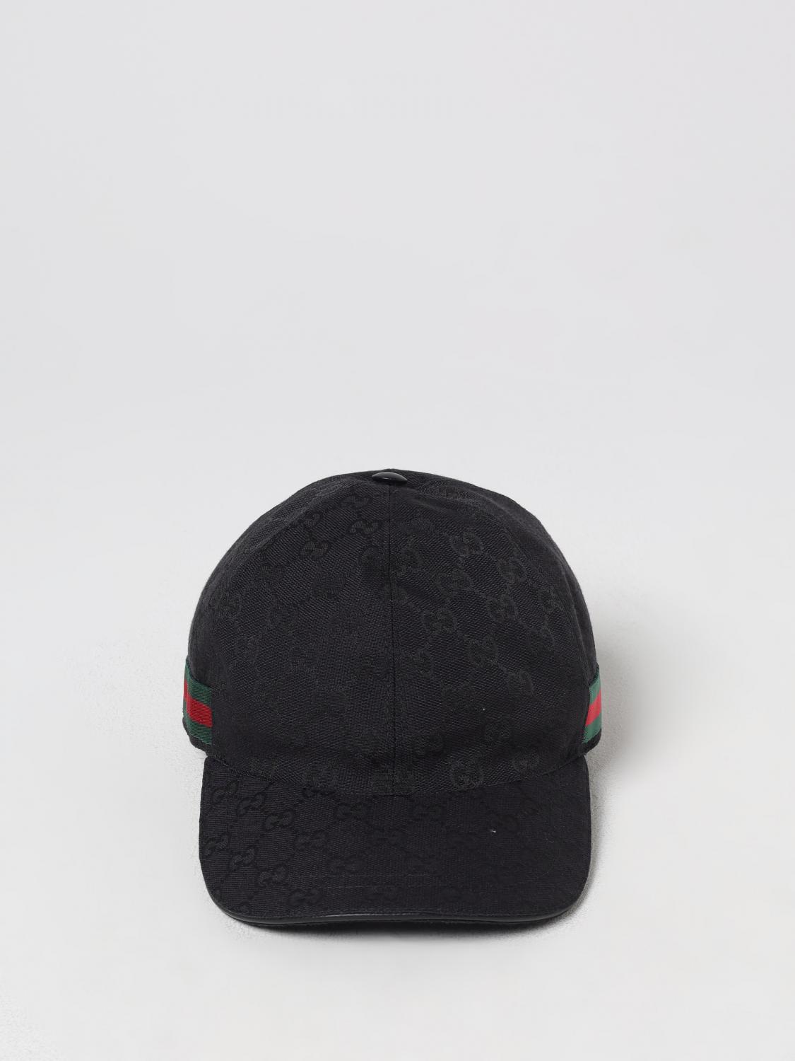 Gucci Hat Men Black GUCCI