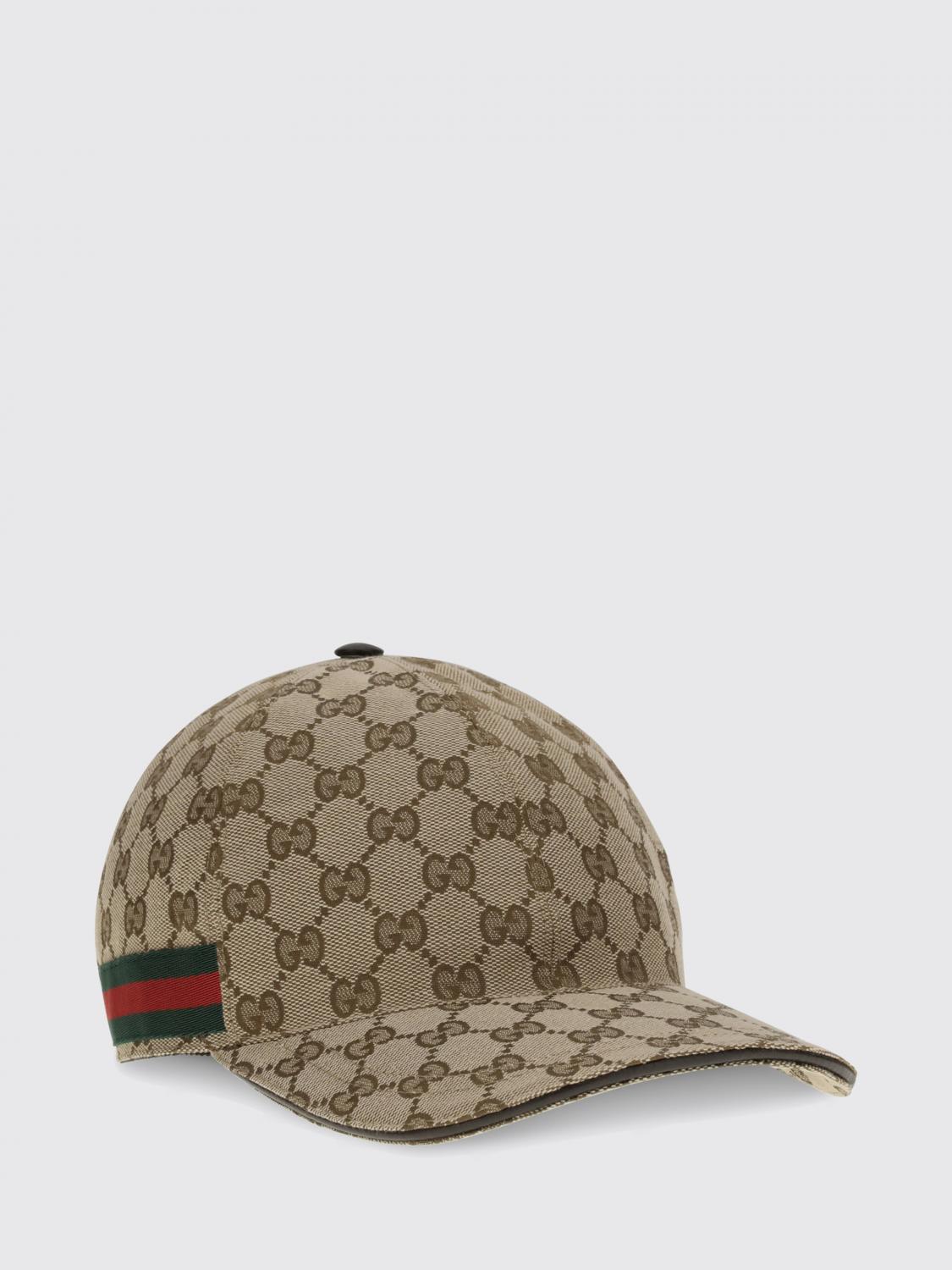 Gucci Hat Men Camel GUCCI