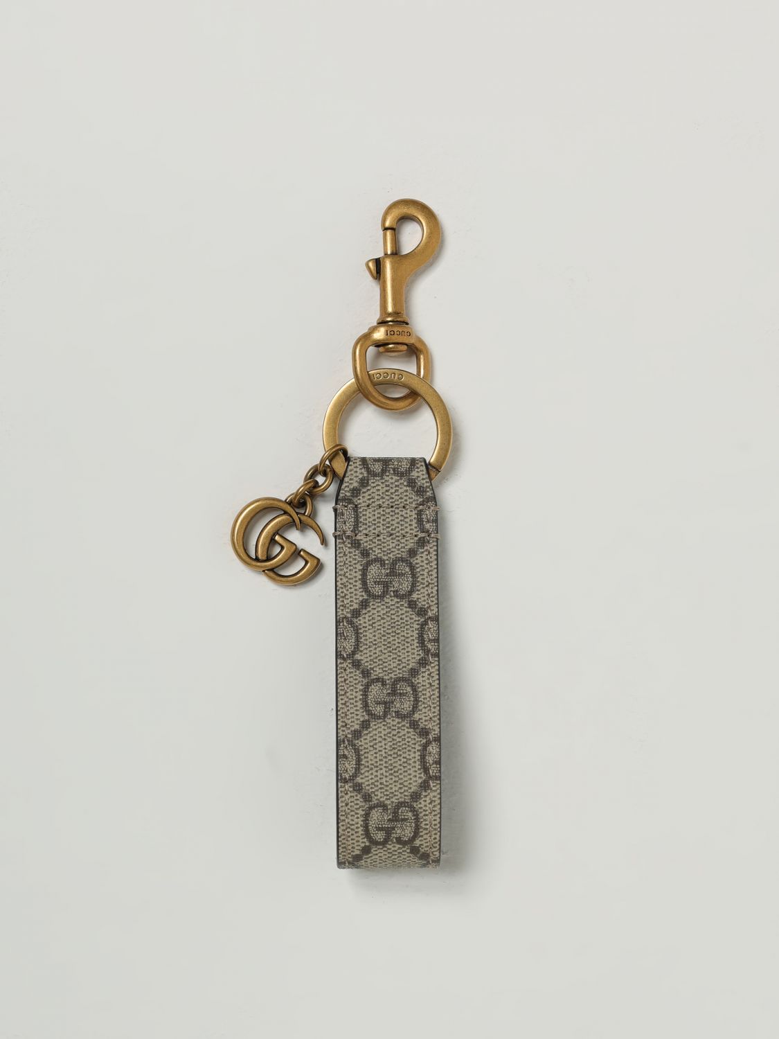 Gucci Keyring Men Beige GUCCI