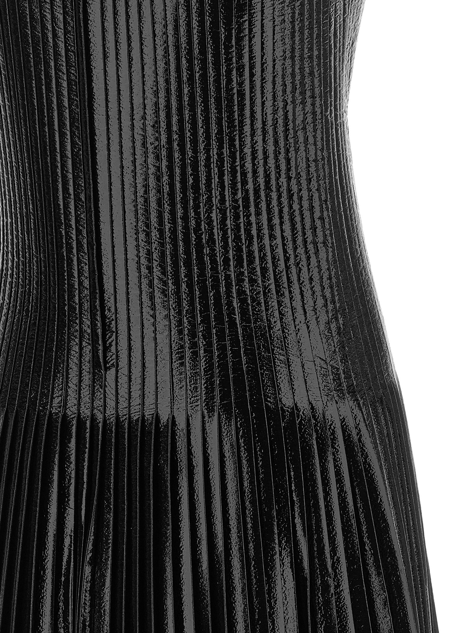 Courreges Women Vinyl Pleated Dress COURREGES