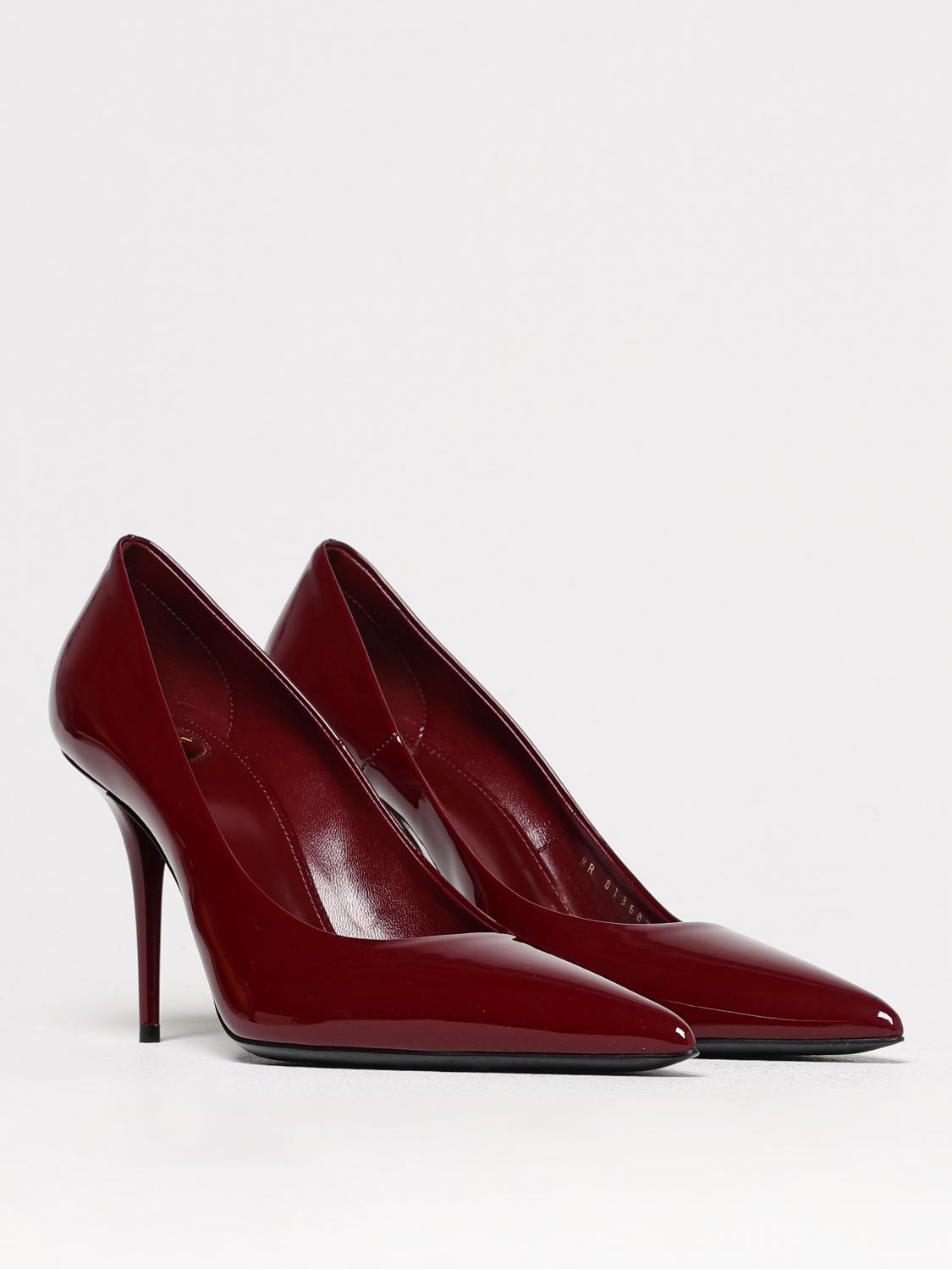 Saint Laurent Pump Woman Burgundy