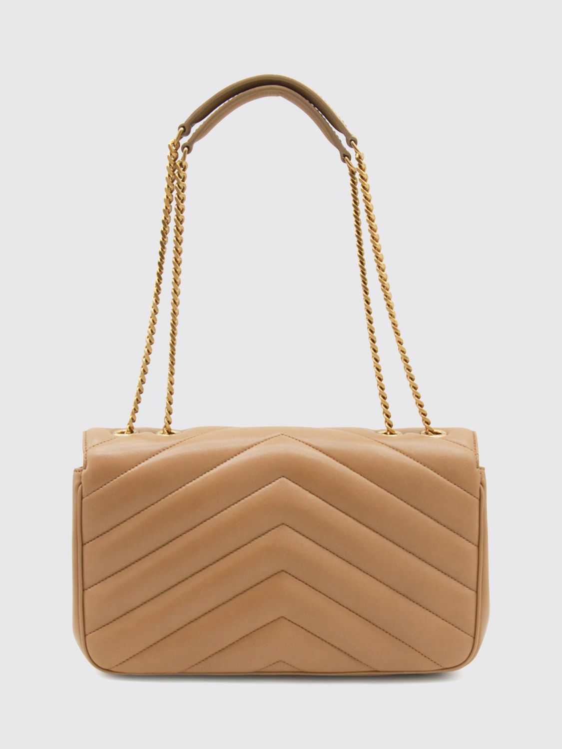 Saint Laurent Shoulder Bag Woman Beige SAINT LAURENT