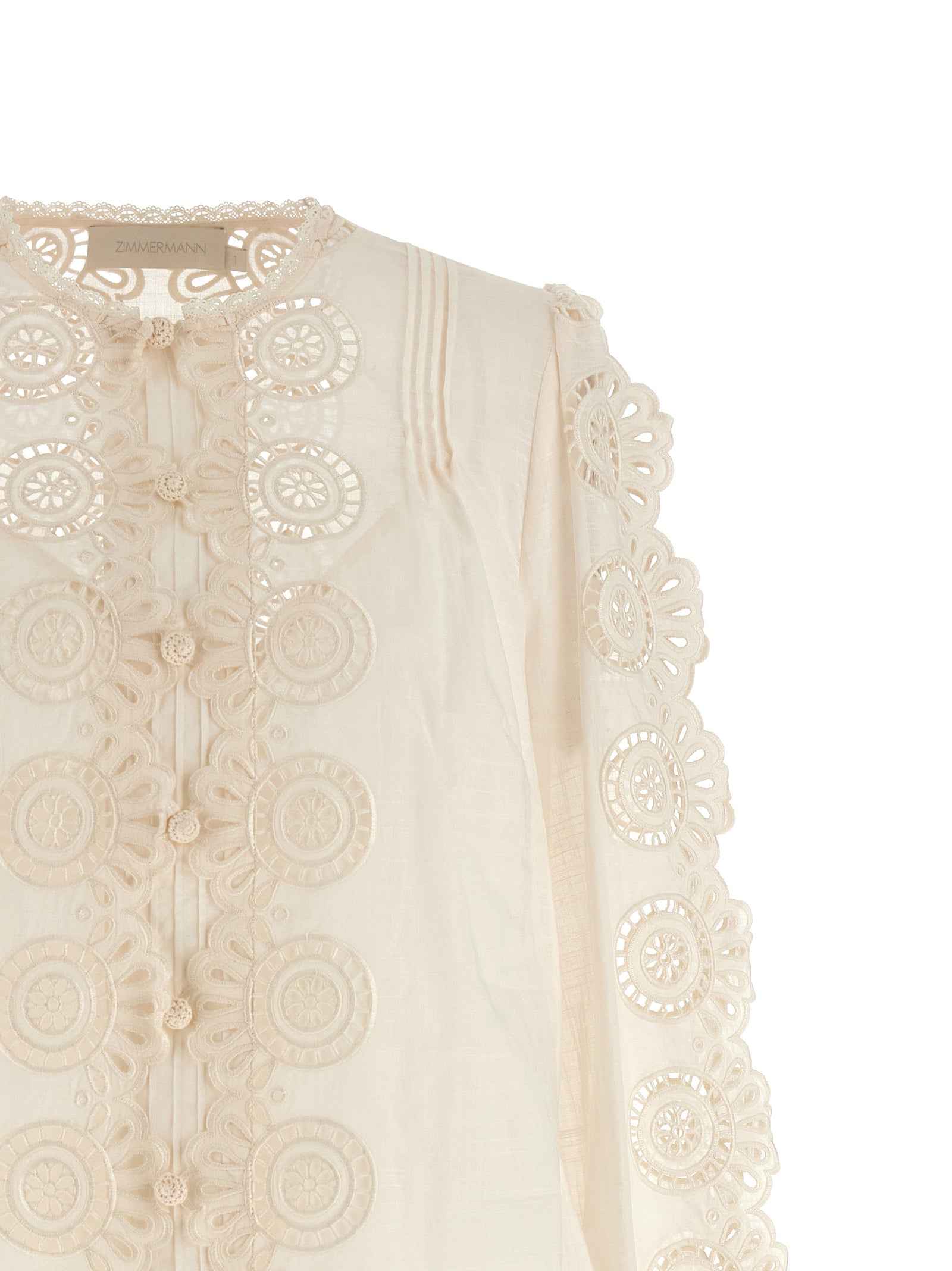 Zimmermann Women 'Lucky' Embroidered Blouse ZIMMERMANN