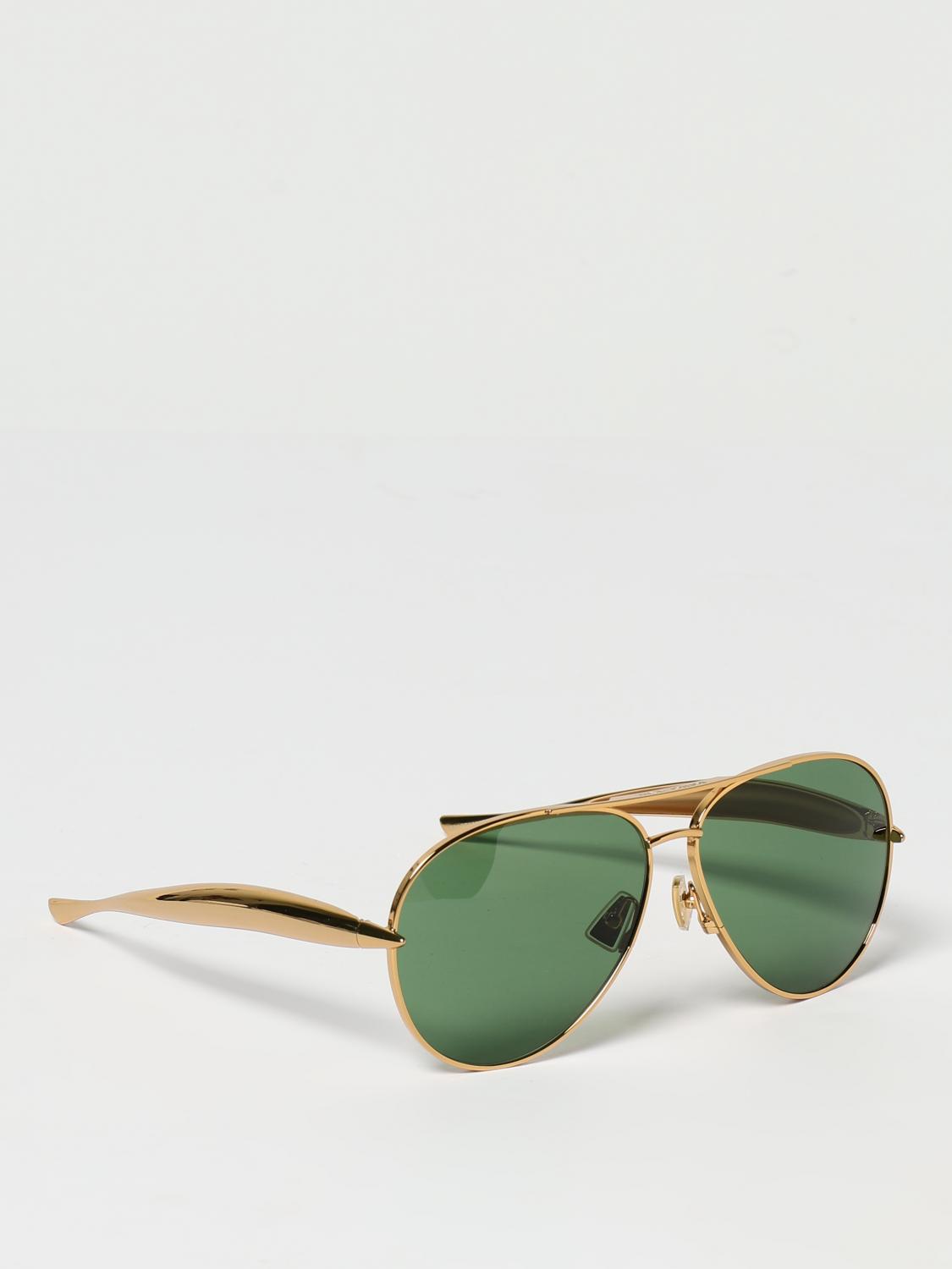 Bottega Veneta Sunglasses Woman Gold BOTTEGA VENETA
